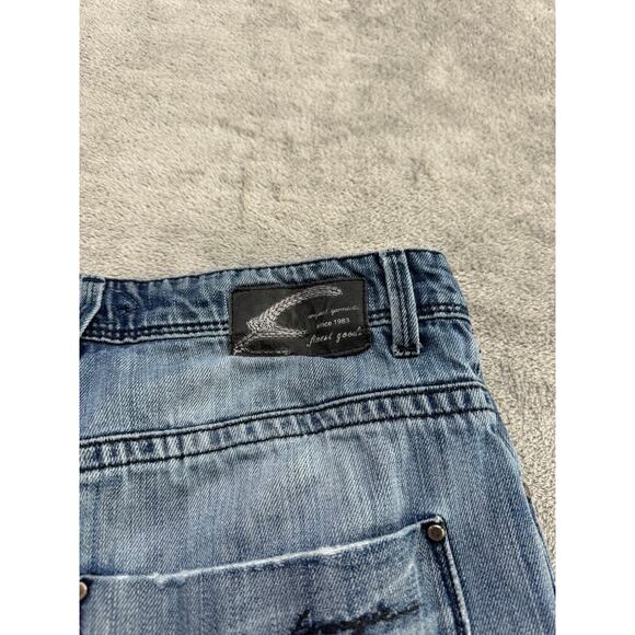 Energie Jeans Bow Mens‎ Blue 32x32 Y2K Denim Straight Faded - Picture 9 of 9